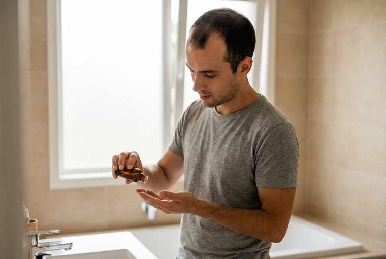 Huiles essentielles pour cheveux homme : lesquelles marchent vraiment contre la chute ?