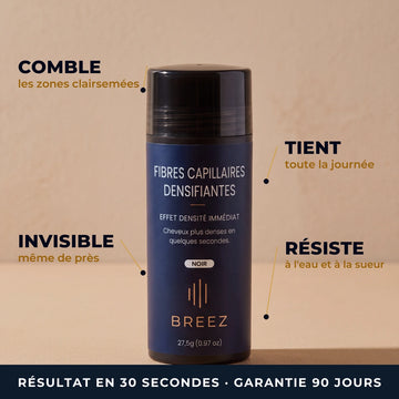 Poudre densifiante BREEZ et ses quatre bénéfices
