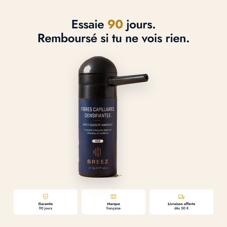 Essaie 90 jours, remboursé si tu ne vois rien : garantie, marque française, livraison offerte dès 50 €