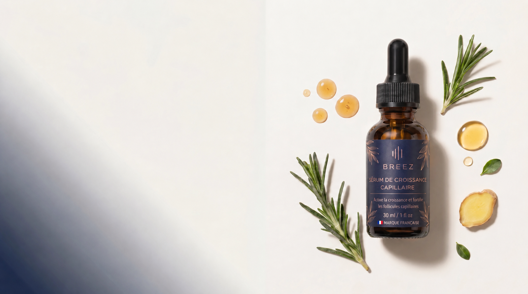 Sérum BREEZ de croissance capillaire — Marque française