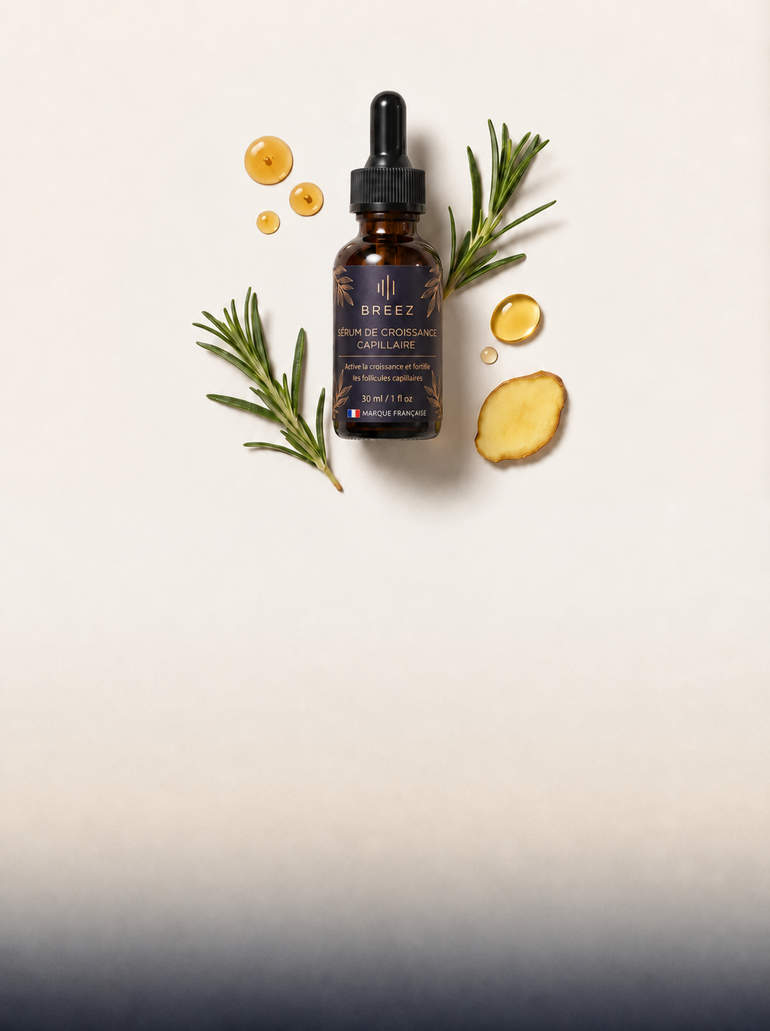Sérum BREEZ de croissance capillaire — Marque française