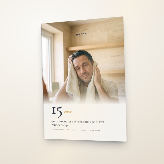 Couverture de l'e-book Les 15 erreurs qui abîment tes cheveux