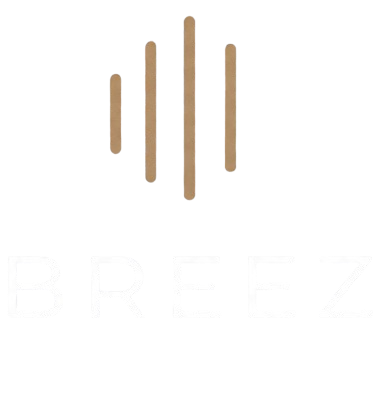 Logo BREEZ blanc